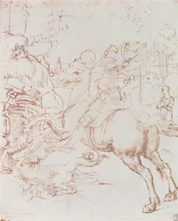 St. Georg und der Drache